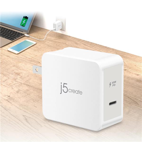 j5create 30W PD USB-C™ Wall Charger JUP1230
