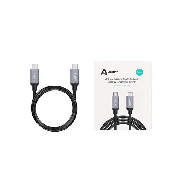 Aukey 1M USB-C TO C PD CHARGING CABLE FAST CHARGE