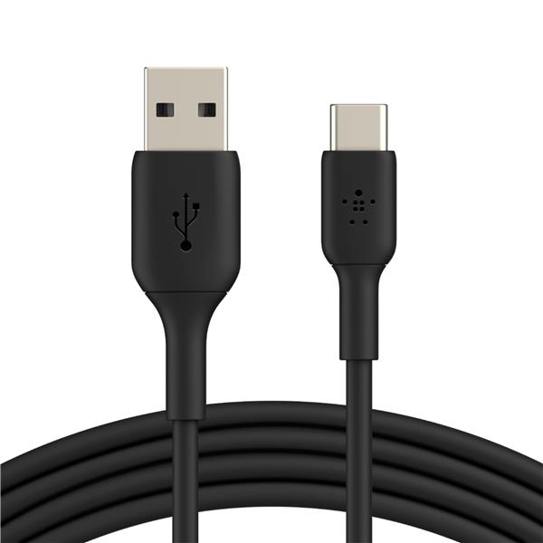 Belkin USB-C to USB-A Cable (2m / 6.6ft) (CAB001bt2MBK)(Open Box)