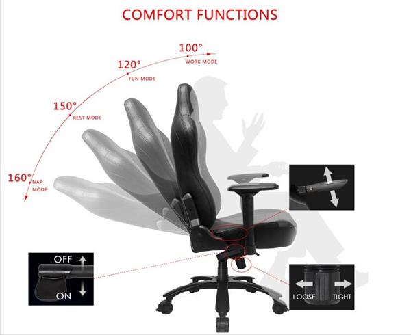 Ican premium best sale gaming chair