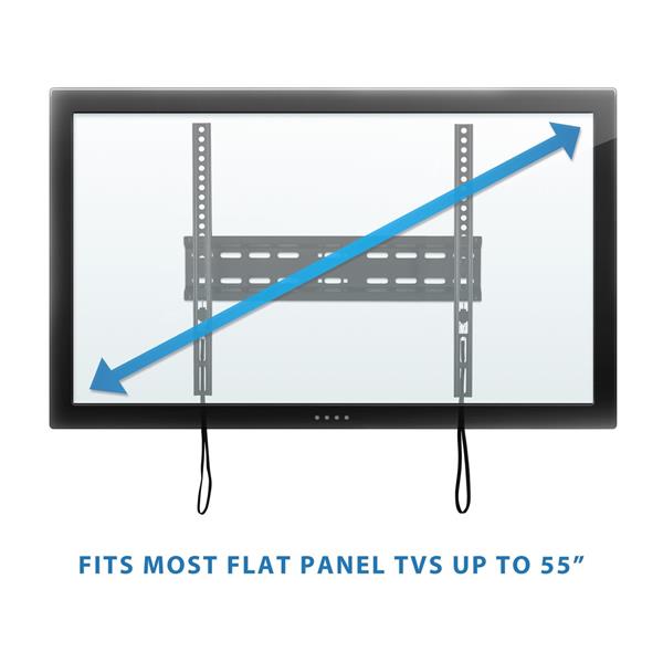 MOUNT-IT! Fixed TV Wall Mount, 32"-55" Inch TVs(Open Box)