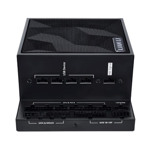 LIAN LI T-Shape design 850W ATX V3.1 80+ platinum Full Modular, Black