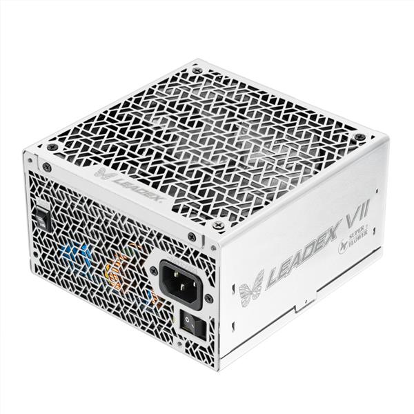 Super Flower Leadex VII XG 850W Gold Power Supply, ATX 3.1 Compatible, White