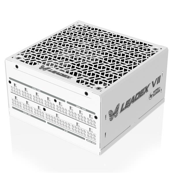 Super Flower Leadex VII XG 850W Gold Power Supply, ATX 3.1 Compatible, White