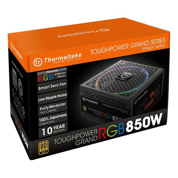 Thermaltake Toughpower Grand RGB 850W 80 Plus Gold Certified Full