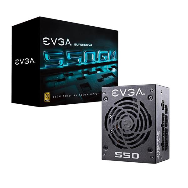 EVGA SuperNOVA 550 GM, 80 Plus Gold 550W, Fully Modular, Power Supply
