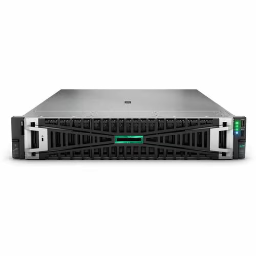 HPE ProLiant DL380 G11 2U Rack Server - 1 Xeon Gold 6526Y 2.80 GHz - 128 GB RAM - NVMe Controller - Intel C741 Chip - 2 Process