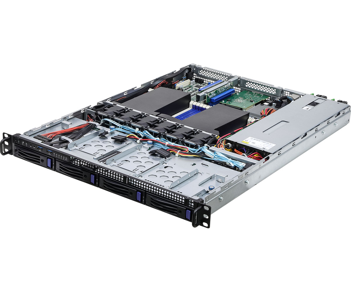 ASROCK 1U Barebone Server Dual Processor - (1U2FH-4L/C622)