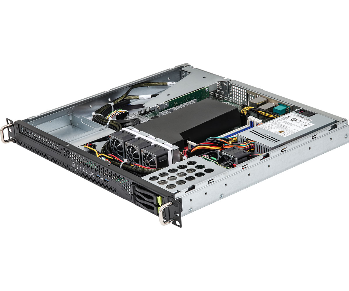 ASROCK 1U Barebone Server Single Processor  - (1U2E-X570)