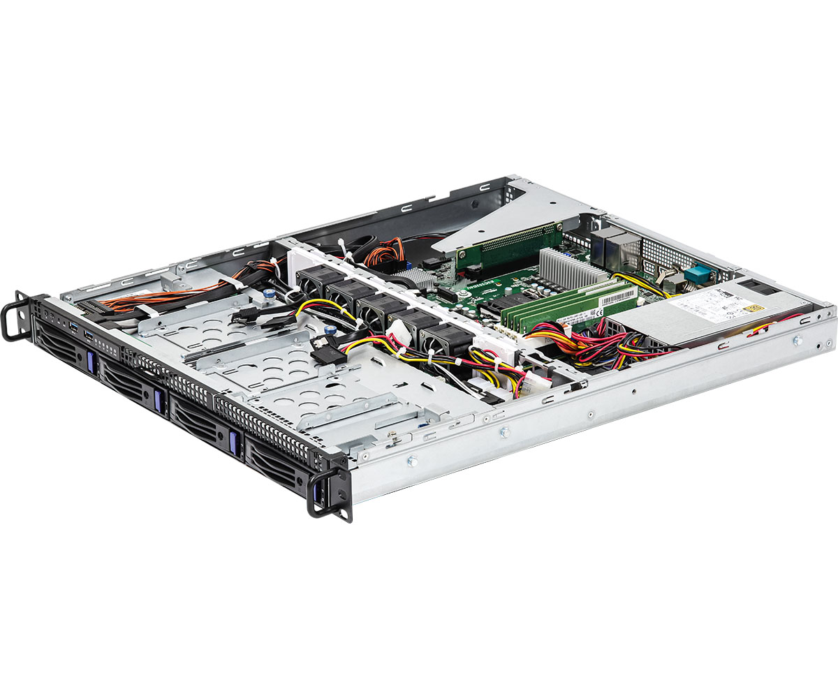 ASROCK 1U Barebone Server Single Processor - (1U4LW-C252)