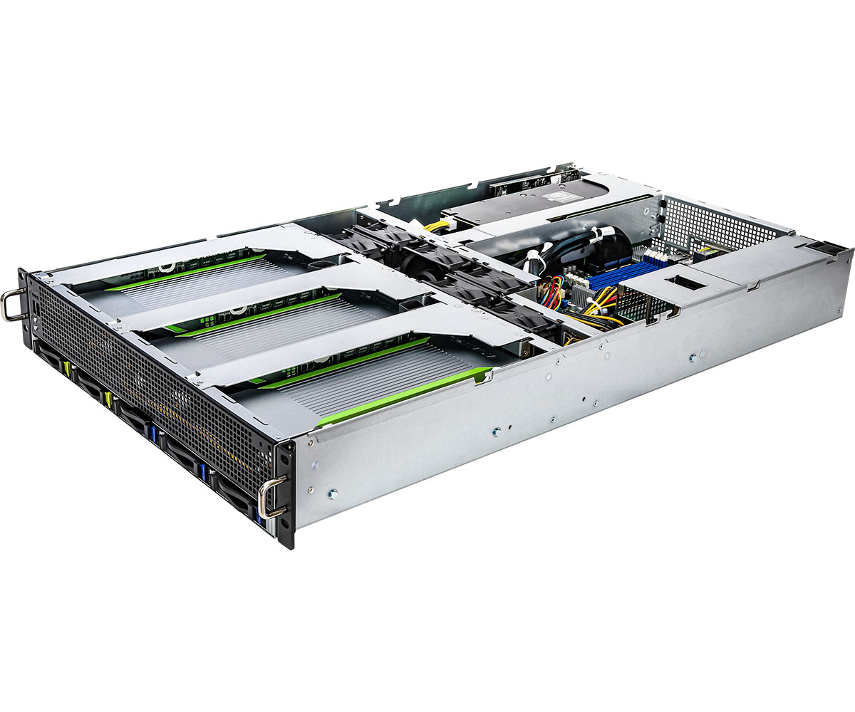 ASROCK 2U Barebone Server Single Processor - (2U4G-ROME/2T)