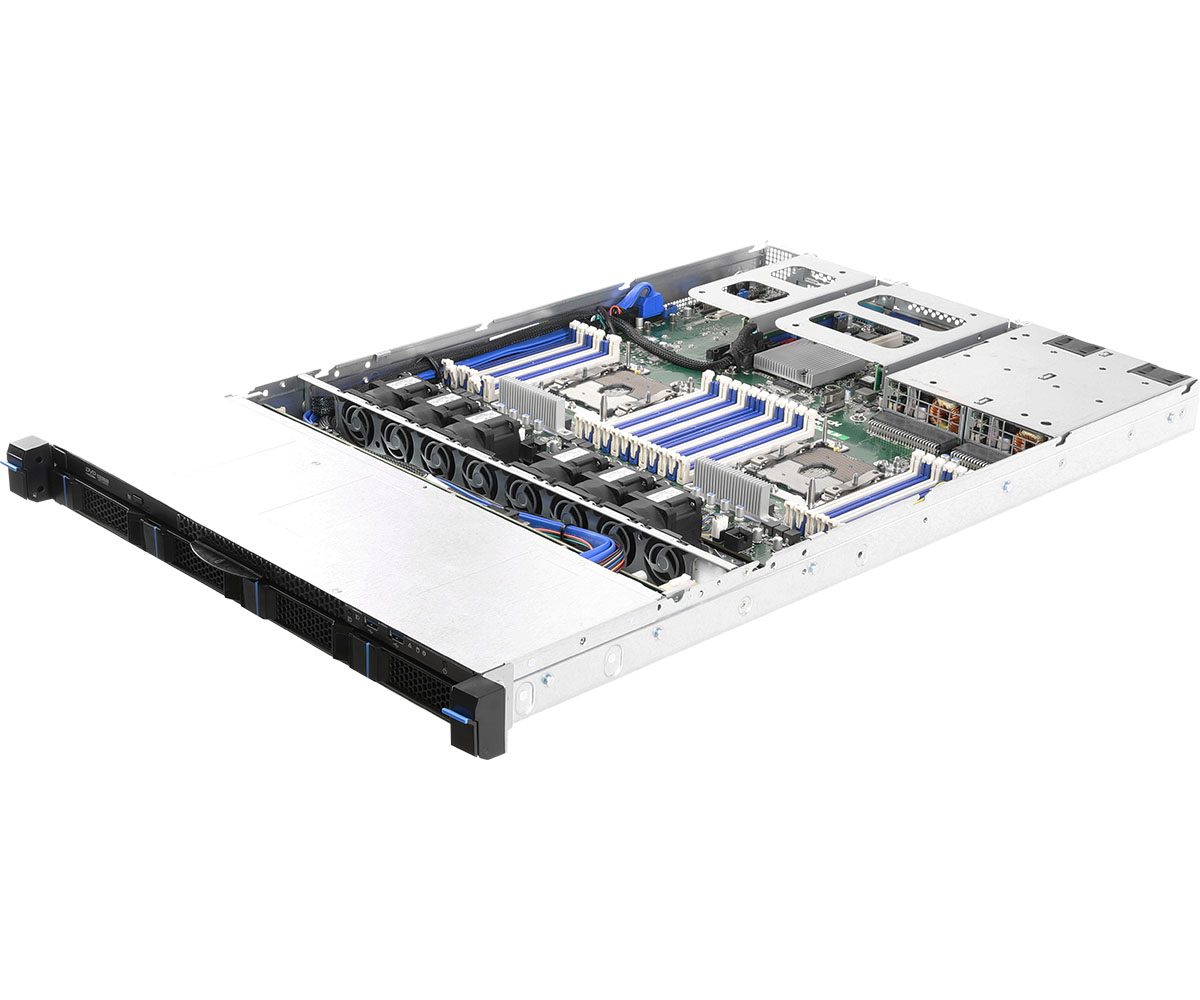 Serveur barebone ASROCK 1U à double processeur (RM138-C622LM/4L)