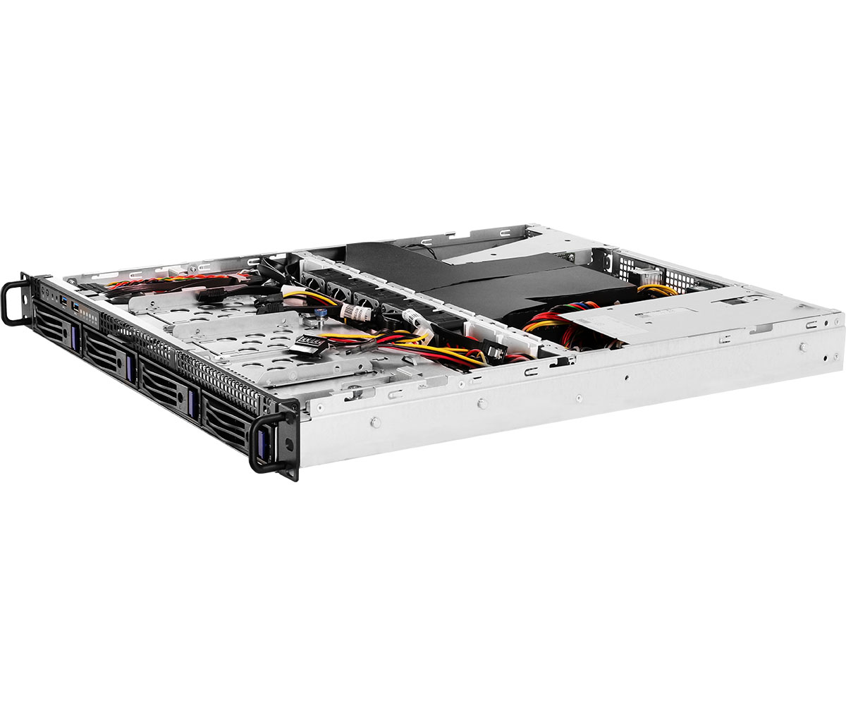 ASROCK 1U Barebone Server - (1U4LW-X470 RPSU)