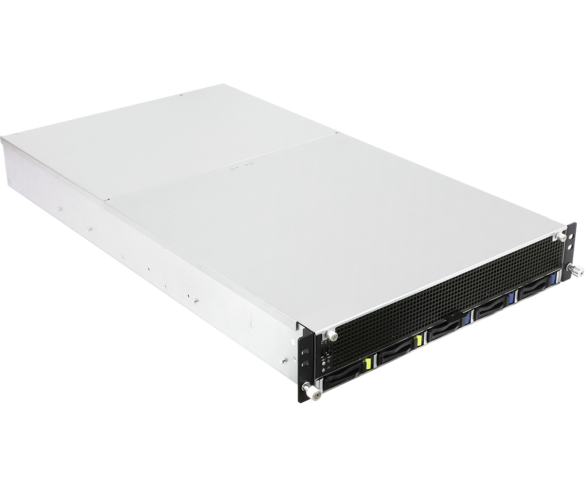 Serveur Barebone ASROCK 2U à processeur unique - (2U4G-EPYC-2T)