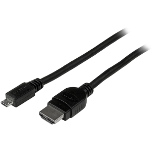 StarTech 3 m Passive Micro USB to HDMI MHL Cable Black (MHDPMM3M)