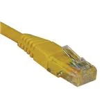 TRIPP LITE 1ft Cat5e Yellow Molded RJ45 M/M Patch Cable 350MHZ