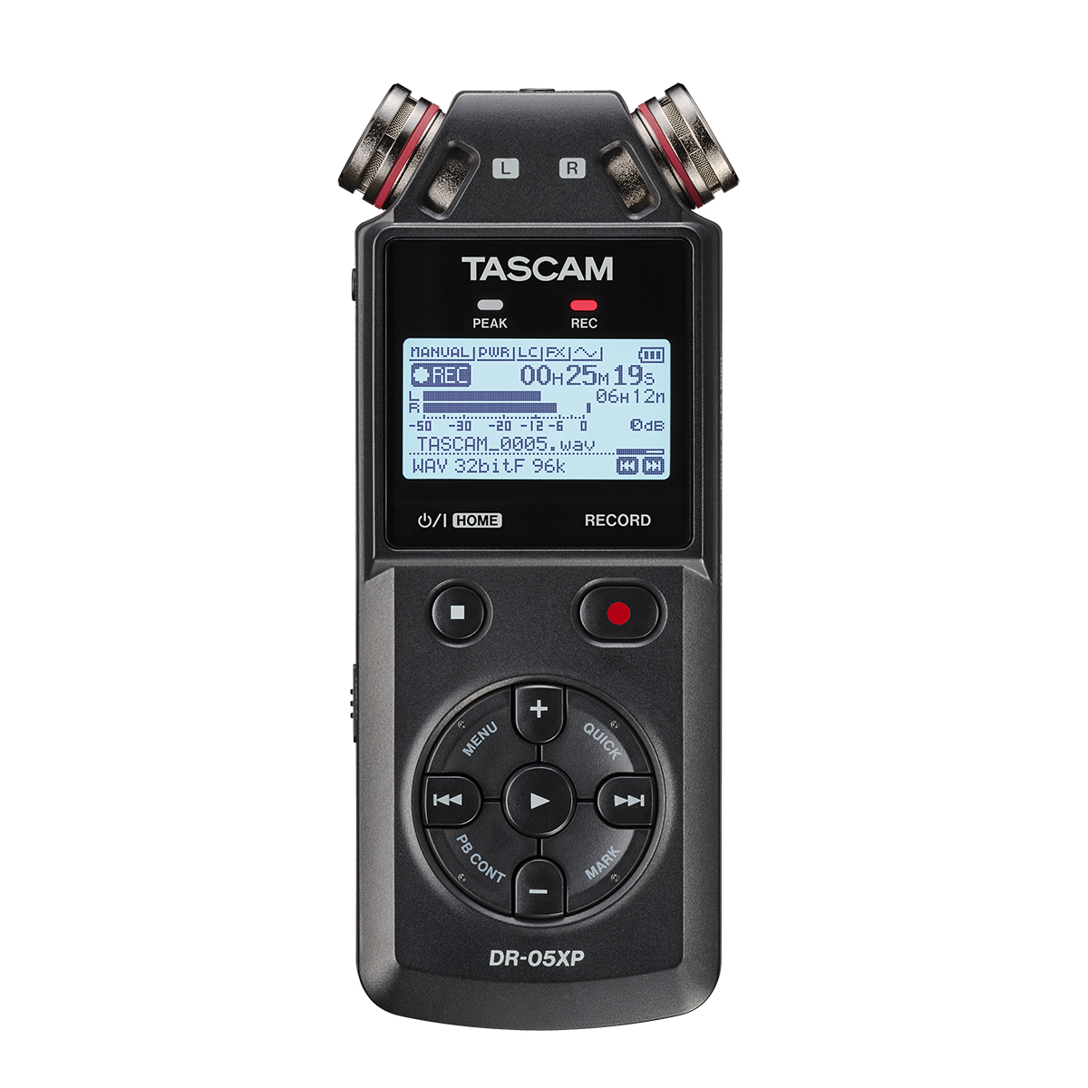 Tascam DR-05XP Enregistreur portable à flotteur 2 canaux