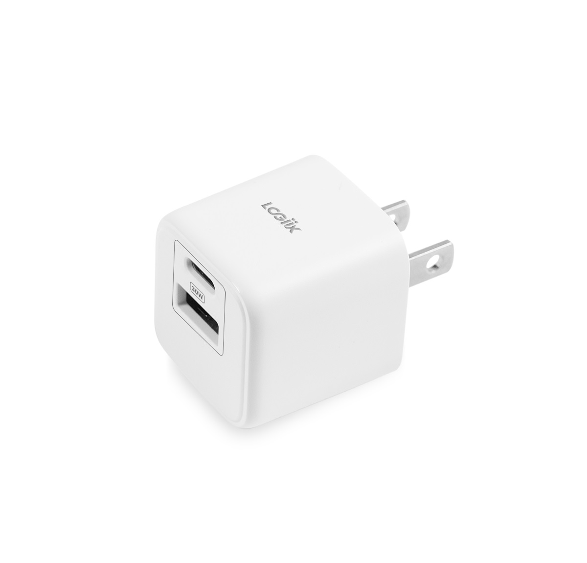 LOGIIX Power Cube 30W 2 Ports Mini Wall Charger