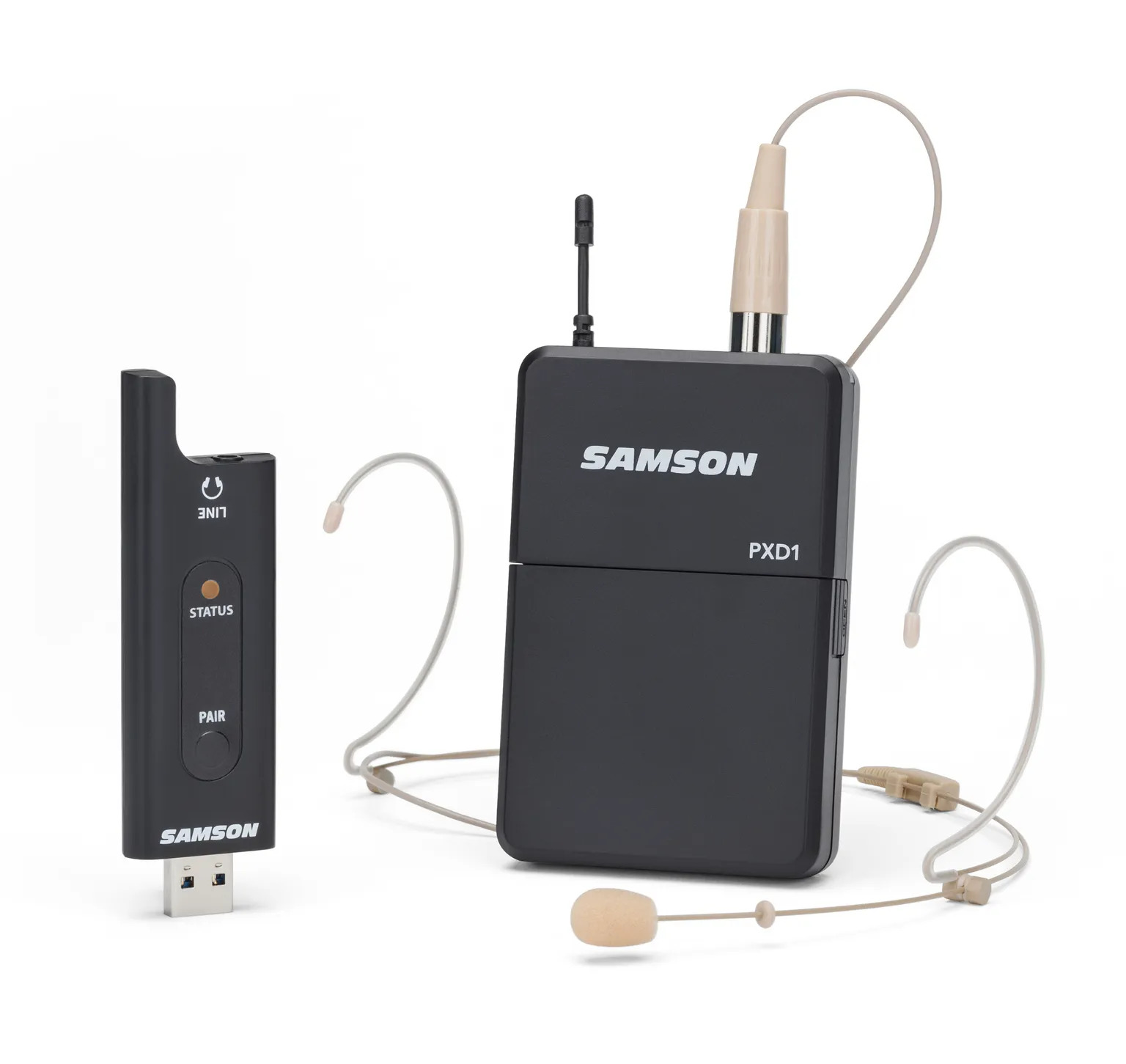 SAMSON XPD2 Système de micro sans fil numérique USB, noir