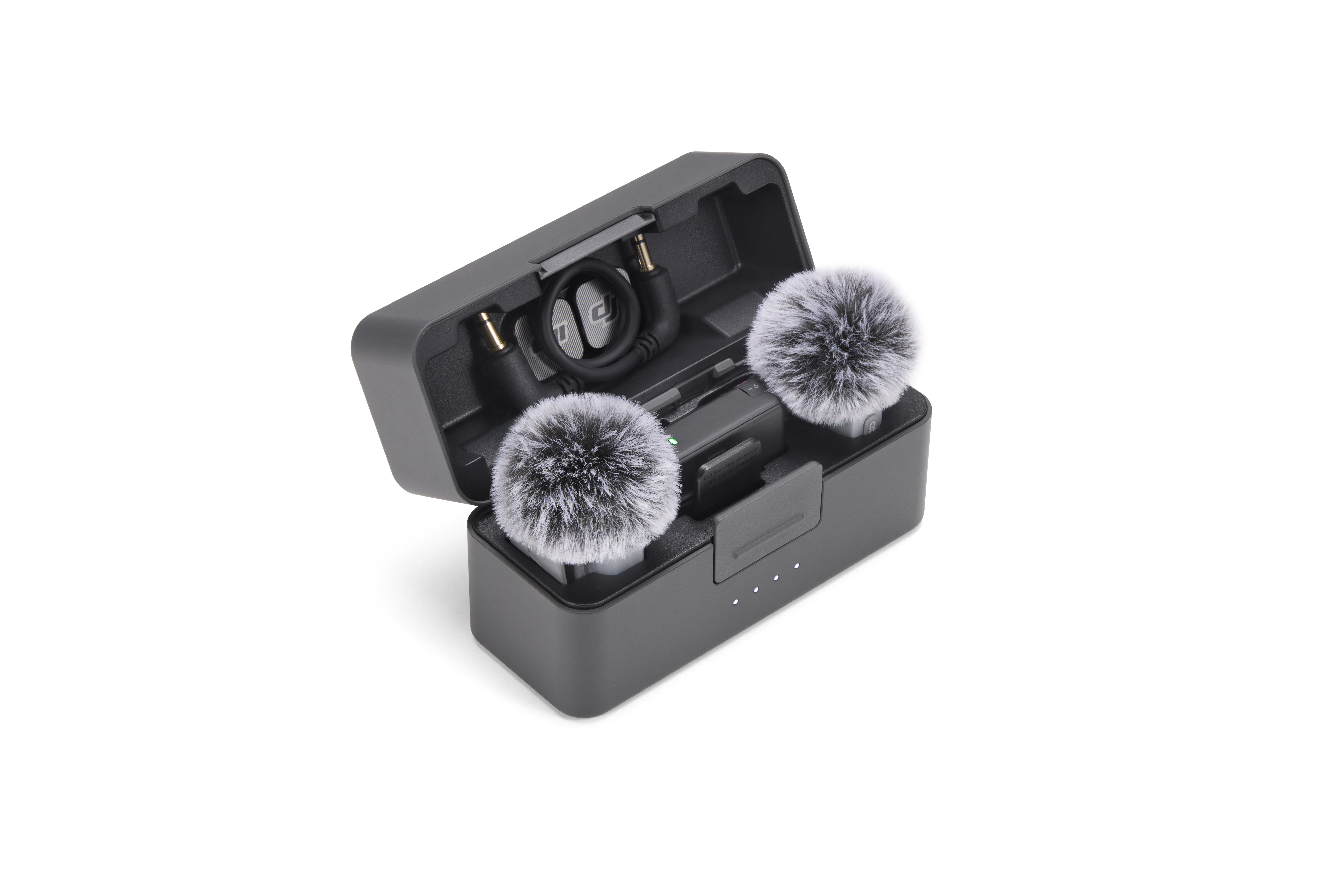 DJI Mic Mini 2 Wireless Microphone (2 TX + 1 RX + Charging Case) Black