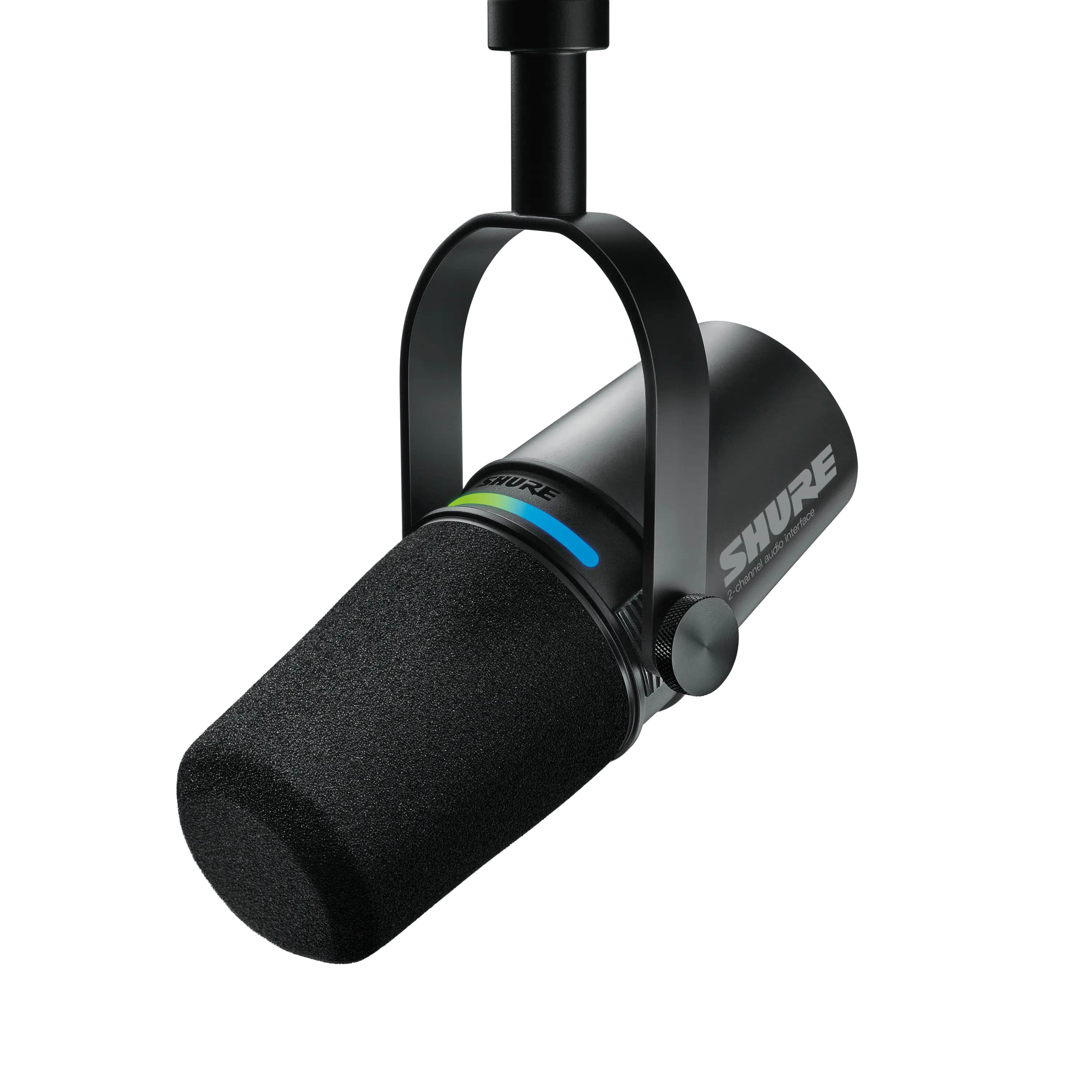 SHURE MV7i Smart Microphone & Interface, Black