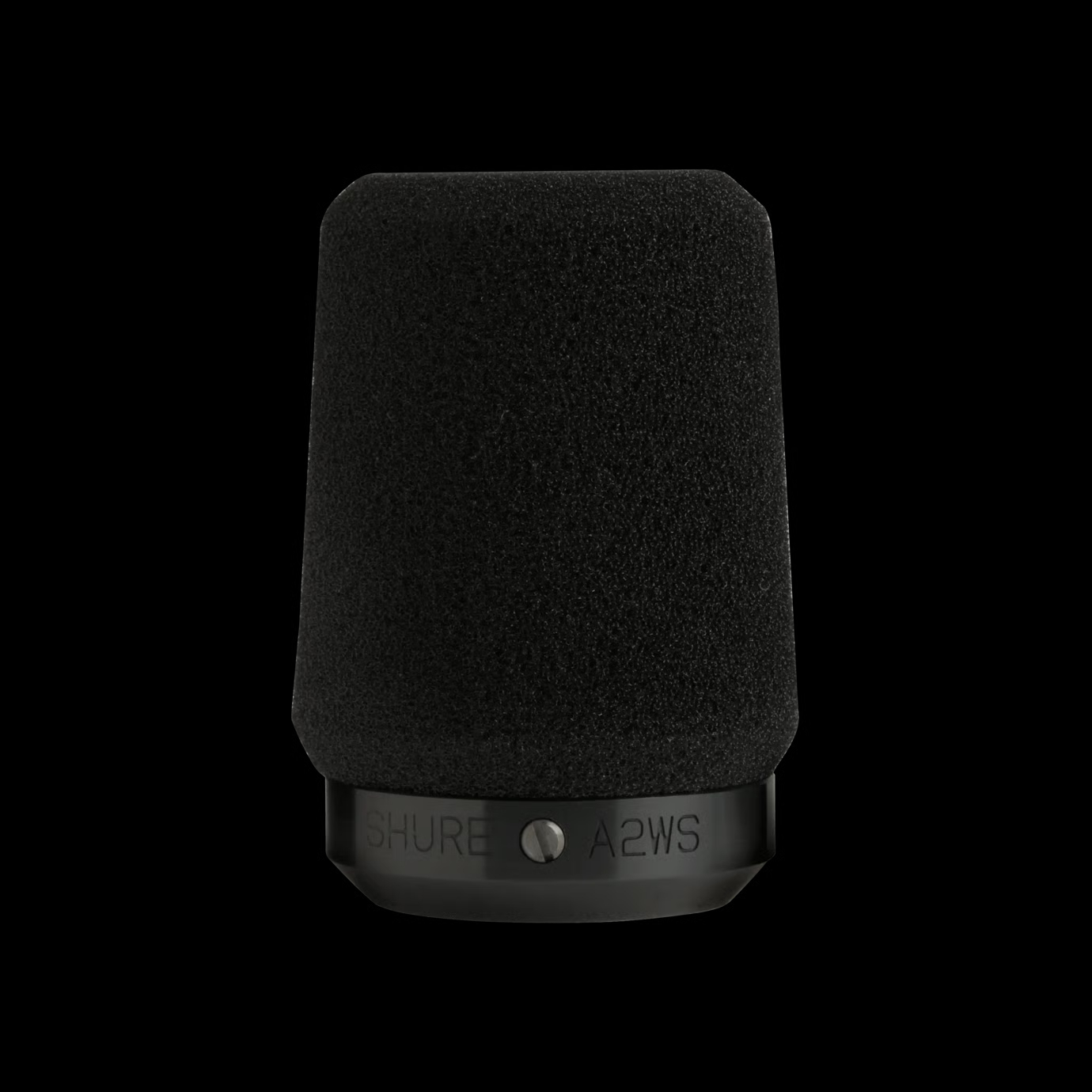 SHURE A1WS Foam Windscreen, Black