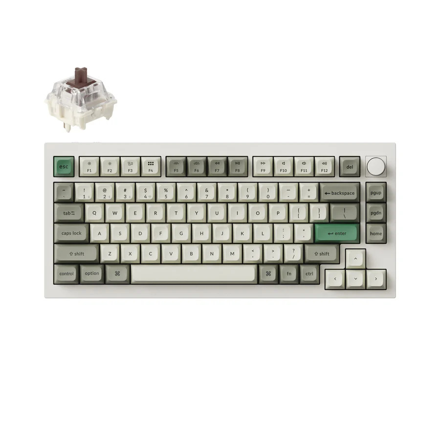 Keychron Q1 75%, White (Q1M-P3)