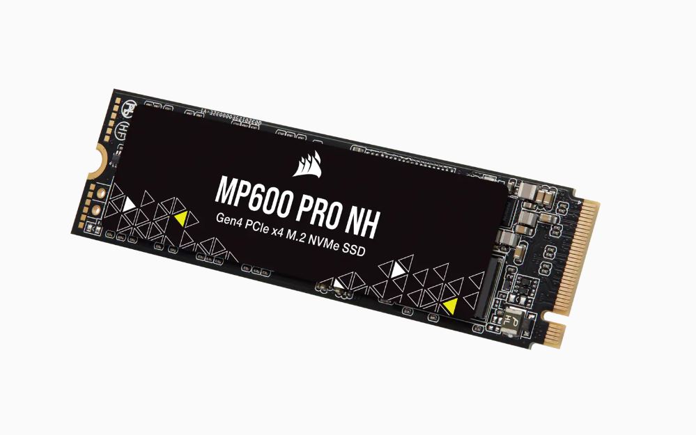 SSD CORSAIR MP600 PRO NH de 8 To PCIe Gen4 x4 NVMe M.2 2280 Lecture : 7000 Mo/s, Écriture : 6100 Mo/s (CSSD-F8000GBMP600PNH)