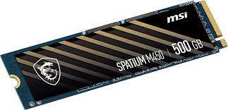 SSD MSI SPATIUM M450 500 Go NVMe PCIe 4.0 M.2