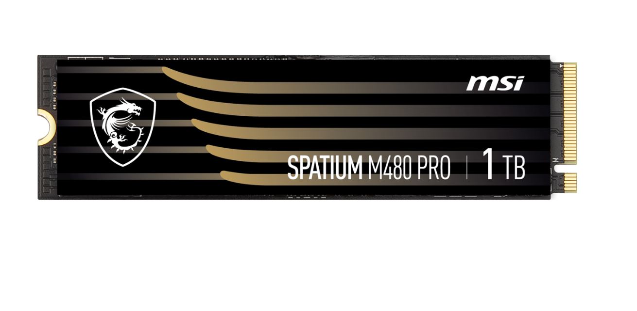 MSI (SPATIUM M480 pro) - Disque électronique PCIe 4.0 NVMe M.2 de 1 To
