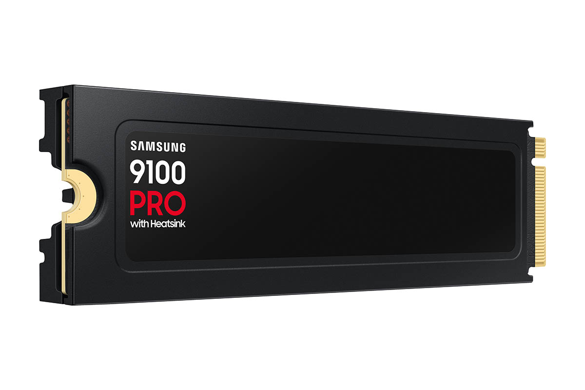 Samsung 9100 PRO with Heatsink - 2TB  M.2  NVMe 2.0 PCIe Gen5. X4 SSD