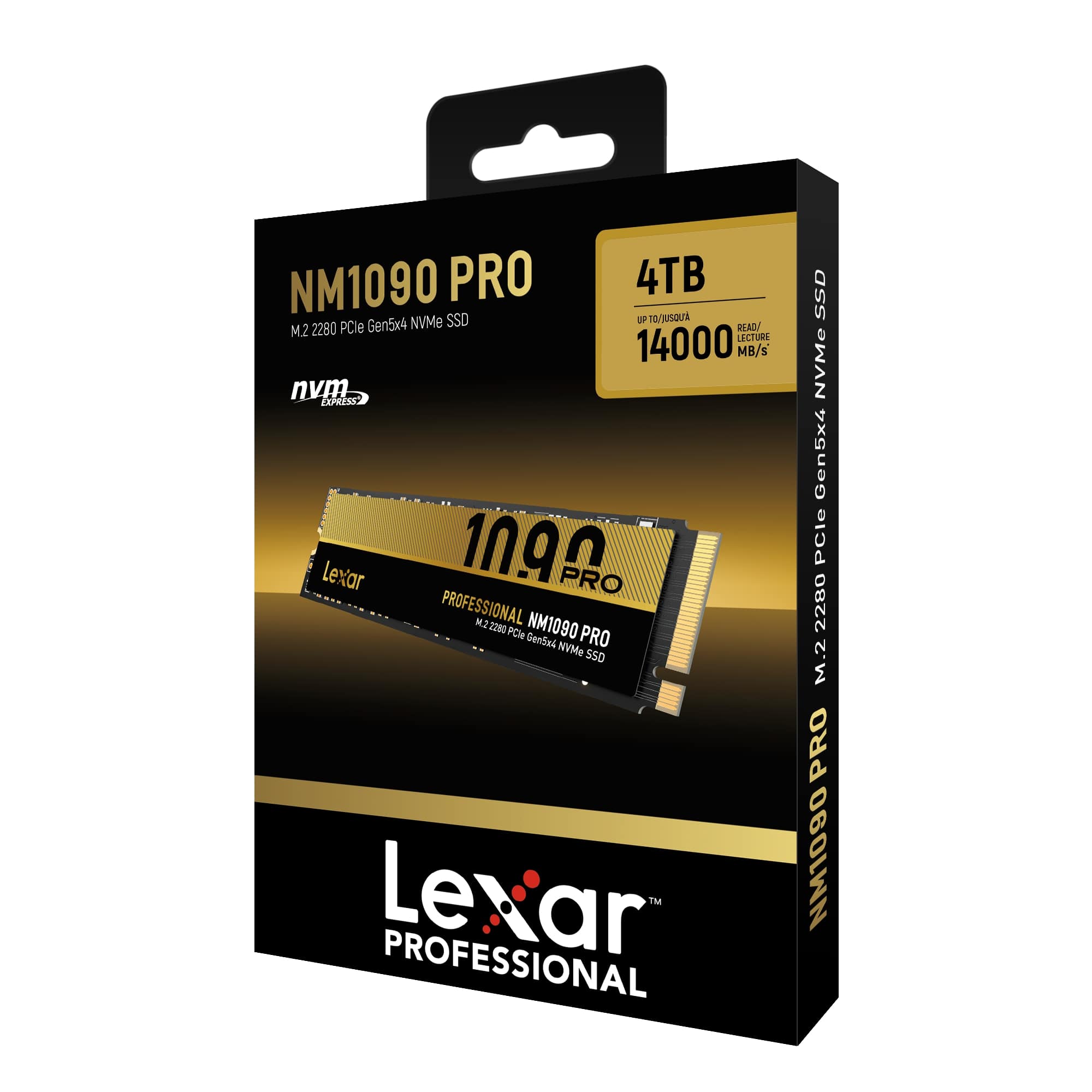 Lexar NM1090 PRO 4TB SSD NVMe M.2 2280 PCIe 5.0