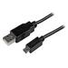STARTECH Phone Cable USB to Thin Micro USB Charge & Sync  - 6 ft. (USBAUB6BK)