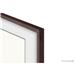 SAMSUNG 75" "The Frame" Customizable Basic Bezel - Brown - Compatible with the 75" 2021 Frame TV