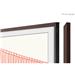 SAMSUNG 75" "The Frame" Customizable Basic Bezel - Brown - Compatible with the 75" 2021 Frame TV