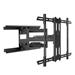 KANTO PDX650 Full Motion TV Mount for 37" - 75" TVs, VESA 100 x 100 - 600 x 400, extend almost 22” from the wall, swivel up to 80° in either direction, tilt up to 15° forward or 3° backward, max. load 125 lbs