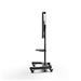 KANTO MTM65PL Mobile TV Mount, Rolling TV Carts with Adjustable Shelf for 37" - 65" TVs, VESA 100 x 100 - 600 x 400, place centre of TV between 44.1" and 60.2", max. load 80 lbs with safety tether