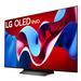 LG OLED evo C4 55" 4K Smart TV, • Self Lit Pixels • Brightness Booster • Home Theater Experience with Dolby Vision,  Filmmaker mode and Dolby Atmos® • Ultra Slim Design • webOS 24 & LG Channels • a9 AI Processor Gen7 - Multi Screen - OLED55C4PUA