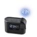 HOMEDICS SoundSpa Recharged (SS-5080) | Indoor temperature sensor | Projects the time on ceiling or wall | 8 peaceful relaxation & nature sounds | Digital FM clock radio with LED display