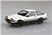 Aoshima 1/32 SNAP KIT #CM1 Initial D Takumi's Hachiroku AE86 Toyota Sprinter Trueno GT-APEX Model Kit | No Glue Needed | Snap by Hand