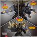 BANDAI SD Cross Silhouette Unicorn Gundam 02 Banshee Destroy Mode & Banshee Norn Parts Set "Gundam UC" Model kit