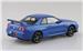 Aoshima 1/32 SNAP KIT #11-A Nissan R34 Skyline GT-R (Bayside Blue) Model Kit | No Glue Needed | Snap by Hand