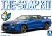 Aoshima 1/32 SNAP KIT #11-A Nissan R34 Skyline GT-R (Bayside Blue) Model Kit | No Glue Needed | Snap by Hand