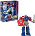 Hasbro Transformers One Movie Power Flip Optimus Prime (Orion Pax) Converting Action Figure, 4 Modes, 10-inch Interactive Electronic Toy, Lights & Sounds