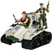 Hasbro Transformers Collaborative G.I. Joe x Transformers Autobot Kup Triple T 9-inch Action Figure, O-Ring 3.75-inch SGT Slaughter & Leatherneck Action Figure