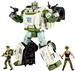 Hasbro Transformers Collaborative G.I. Joe x Transformers Autobot Kup Triple T 9-inch Action Figure, O-Ring 3.75-inch SGT Slaughter & Leatherneck Action Figure