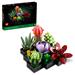 LEGO Icons Succulents Artificial Plant Set for Adults, Home Decor, Birthday, Creative Housewarming Gifts, Botanical Collection, Flower Bouquet Kit, 10309