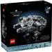 LEGO Star Wars: A New Hope Millennium Falcon 25th Anniversary Buildable Starship Model, Collectible Star Wars Home Décor, Building Set for Adults, Gift Idea for Star Wars Fans, 75375