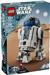 LEGO Star Wars R2-D2 Brick Built Droid Figure, Collectible Star Wars Room Décor with Exclusive 25th Anniversary Minifigure Darth Malak, Creative Play Gift Idea for Kids or Fans Ages 10 and Up, 75379