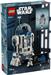 LEGO Star Wars R2-D2 Brick Built Droid Figure, Collectible Star Wars Room Décor with Exclusive 25th Anniversary Minifigure Darth Malak, Creative Play Gift Idea for Kids or Fans Ages 10 and Up, 75379